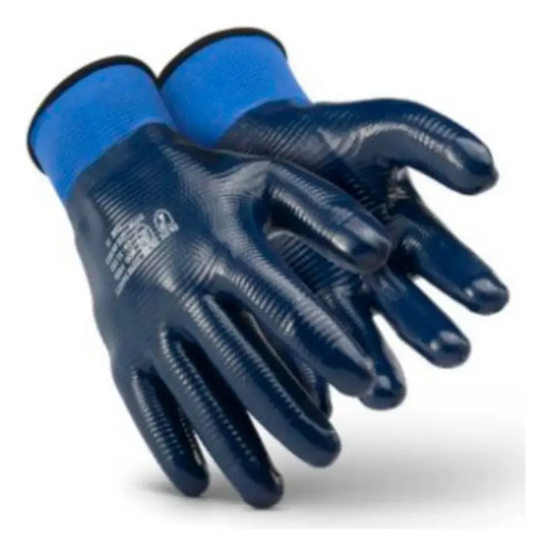 Luva nitrílica SS1002l Super Safety CA 49434