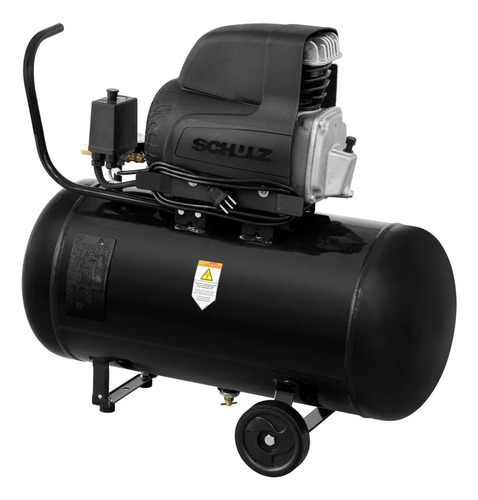 Motocompressor Ar Portátil Pistão CSI8,6PRATIKO 50 I Motor Monofásico Aberto Industrial 2CV 127V 2P60Hz Schulz 91504270