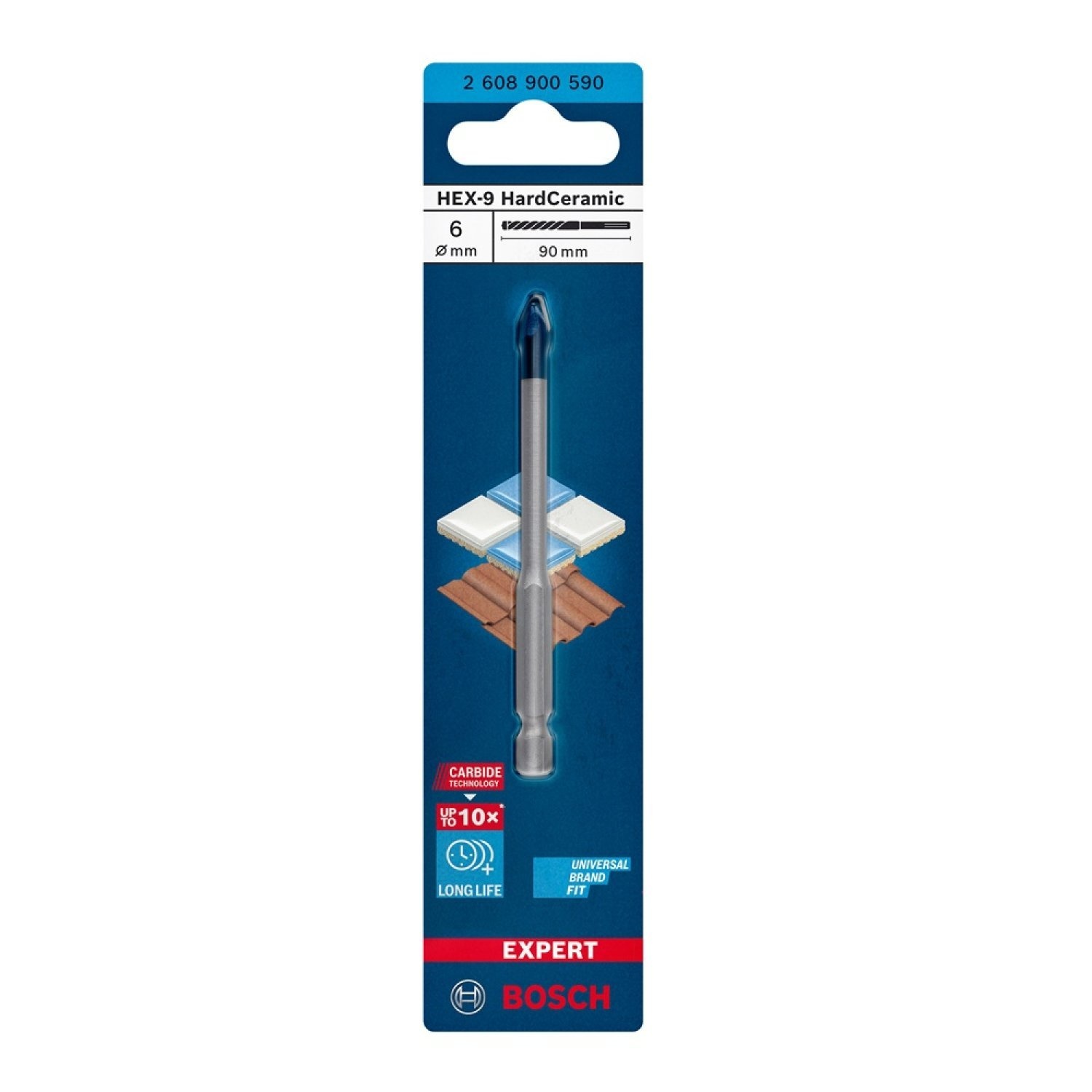 EXPERT HEX 9 Hardceramic 6x90mm