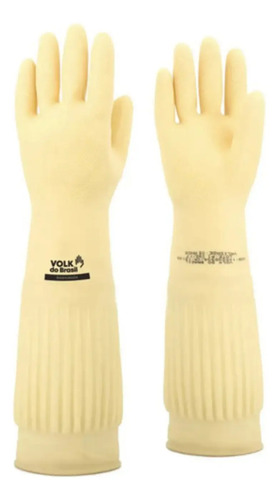 Luva latex ranhurada Volk CA 15100 105008904