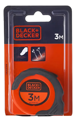 Trena Bi material 3 metros 16mm BDHT36152 Black&Decker