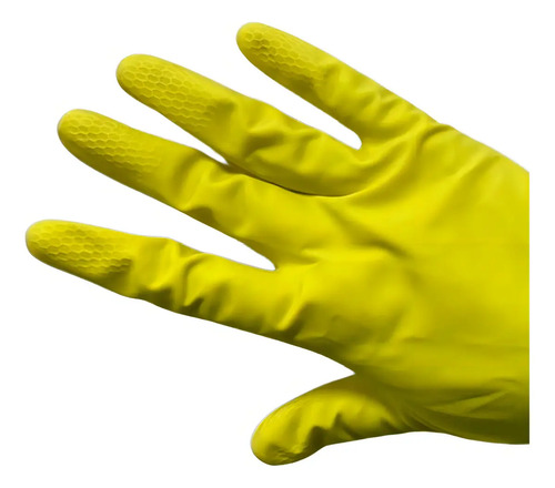Luva multiuso latex amarela CA 10695 Volk 105104401