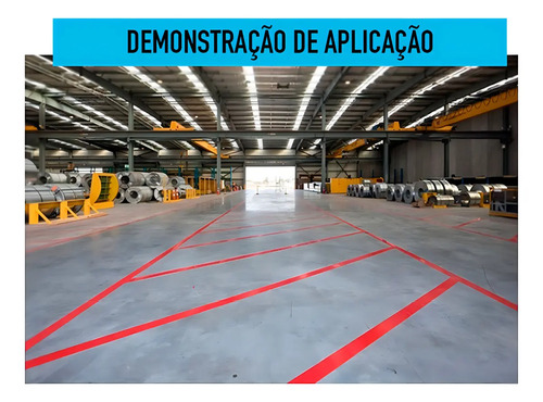 Fita de demarcação vermelha 48mm 30 metros Vonder 1065504391