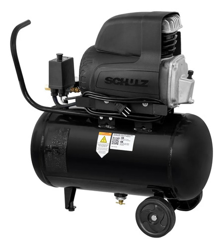 Motocompressor Ar Portátil Pistão CSI8,6PRATIKO 25 I Motor Monofásico Aber 2CV 127V 2P60Hz Reservatório Schulz 91504210
