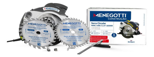 Serra circular MMC1400 220v 60hz 1400w Menegotti 40810173
