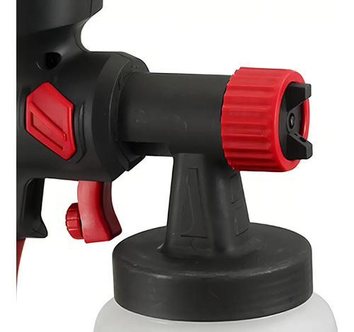 Pistola Pulverizadora Elet Air Plus Spray 450 com Motor Elet 450W 220V 1L Man Schulz 92080460