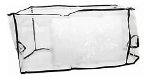 Capa transparente para bomba de combustível universal