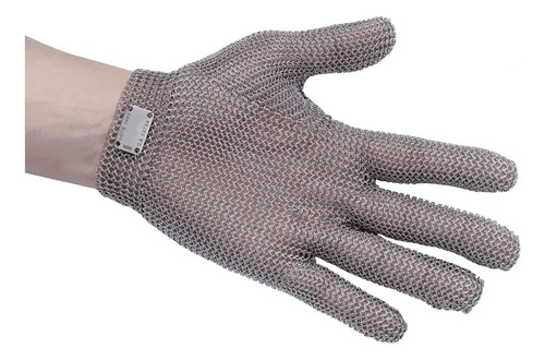 Luva malha aço G presilha 21cm CA 26968 (1 Unidade)