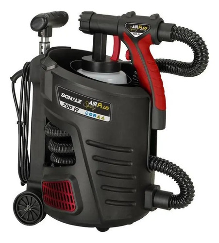 Pistola Pulverizadora Elet Air Pl Spray 700 com Motor Elet 700W 220V 800ML Man Schulz 92012840