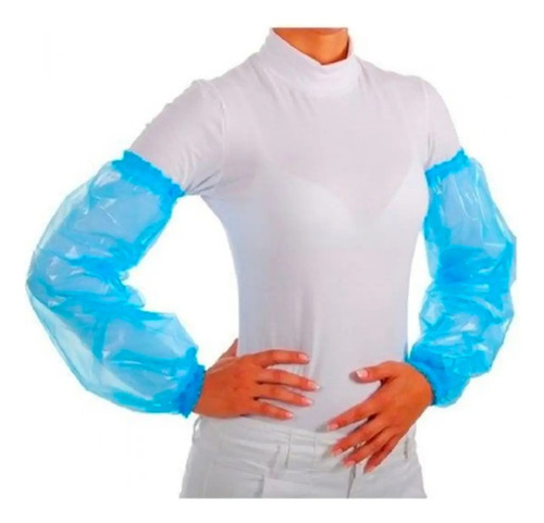 Mangote descartável prevemax azul oceano CA 30359 100 unidades
