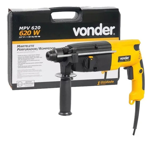 Martelete eletropneumático MPV 620 220v Vonder 6001620220