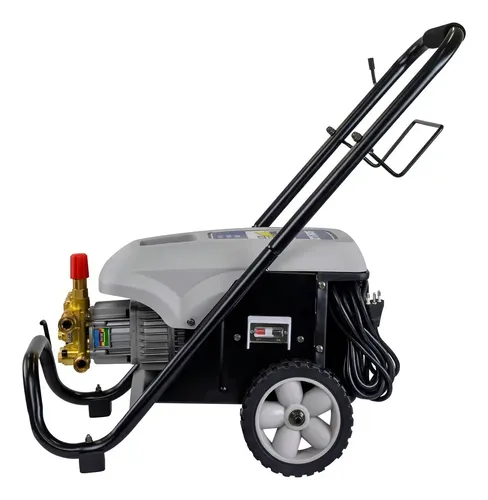 Lavadora de Alta Pressao Por Jato de Agua, com Carrinho, Rodas e Lanca Metalica 2950W 220V 60Hz 140bar Schulz 92800250