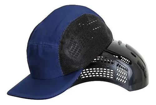 Boné casquete Bioprot Prime preto CA 38352 101B/SL