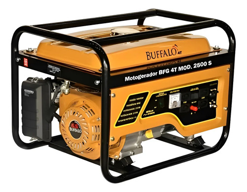 Motogerador BFG 2500S monofásico partida manual 60637 Buffalo