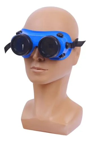 Óculos rebarbador lente incolor azul S-10/1 CA 36281