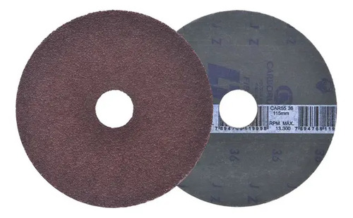Disco lixa #60 CAR55 180mm Carborundum