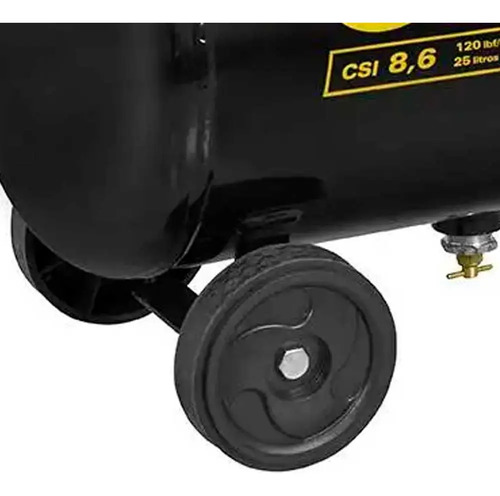 Compressor de ar portátil CSI86 pratiko 25 litros 110V Schulz 915.0421-0