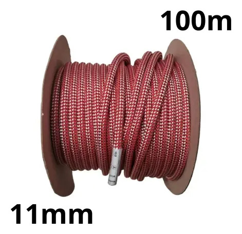 Corda NR18 semi-estatica harpia 11mm 100 metros (altura, escalada) 54390