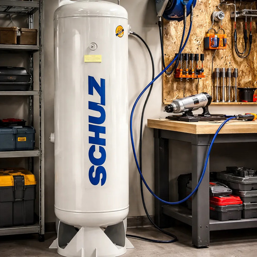 Separador Condensado Scs-500 13bar Br Cilíndrico Ac 500L Trat Ar Compressor 568mm 568mm 568mm 2.050mm Schulz 97102710