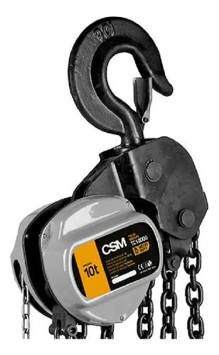 Talha manual de corrente TC 10000 5 metros heavy duty Csm 71000608