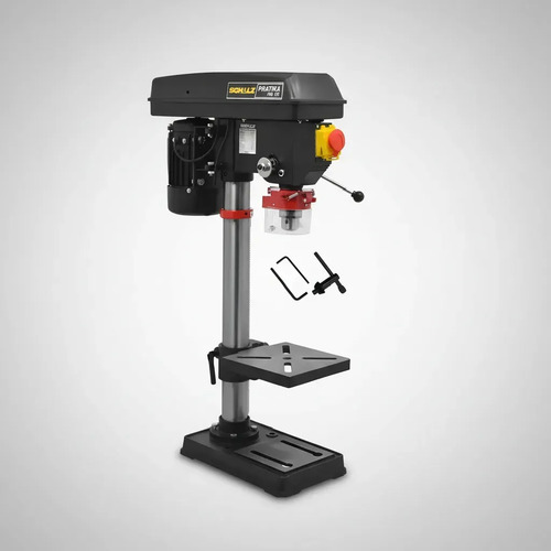 Furadeira de Bancada FSB16P Monofásico 220V 375W 360-3060RPM Mandril 16mm 60mm Mesa Mov Gire Incl ±45G Schulz 91205030