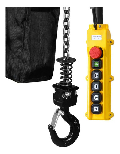 Talha elétrica de corrente MVC 0,5 toneladas 6 metros sem trole 380v 75001511 Csm