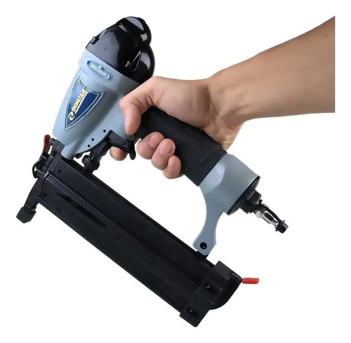 Grampeador Pneumatico SP1850F Manual N/Rotativa 120PSI Ar Comprimido 100 Grampos Schulz 92601050