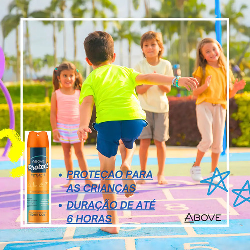 Repelente de insetos 150ml spray Above