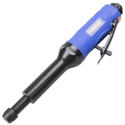 Retifica SFR22L Ferramenta Pneumática Rotativa Manual, Reta 1/4 Polegadas Eixo Longo, Chaves Schulz 92600150/C