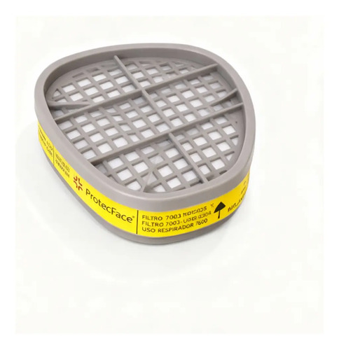 Filtro vapores orgânicos + Gases ácidos (Vo+Ga) 7003 protecface