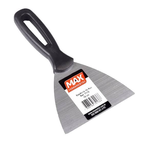 Espatula aco cabo plastico 10cm 7110 MAX