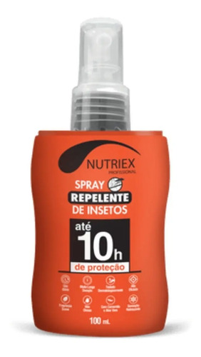 Repelente de insetos 10 horas profissional spray 100ml Nutriex 63503
