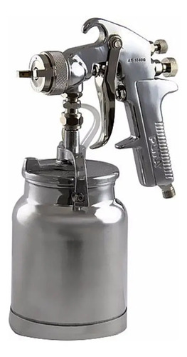 Pistola Pintura Aerogr Spp-AP02 Alumínio Man 50PSI 1L 2mm Schulz 92601040