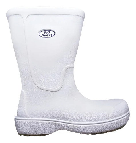 Bota profissional light boot BB87 CA 42632 branco cano longo Soft Works