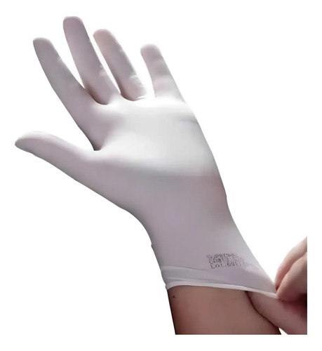 Luva de latex descartável Volk com talco CA 15112 106107806