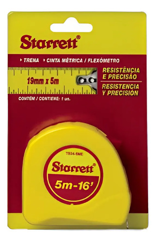 Trena de bolso Mod. Starrett 5 metros 16' CS0-234