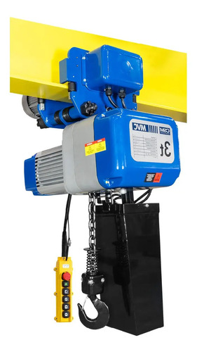 Talha elétrica de corrente 3000kg 6 metros Csm 220v 75001486