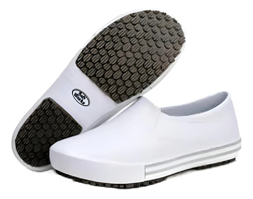 Sapato tênis eva antiderrapante BB80 CA 37212  branco Soft Works