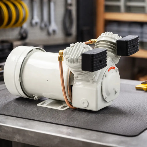 Bloco Motocompressor Ar Estacionário Pistão MSV6ISENTO Motor Monofásico Aber Inducao Gaiola Esquilo Schulz 92110001