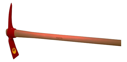 Picareta forjada pá larga alvião com cabo Pandolfo 900mm 90257