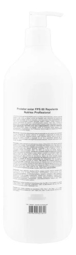 Protetor solar FPS 60 com repelente Nutriex 1 litro