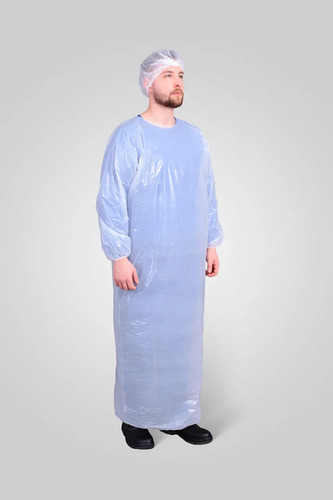 Capa polietileno com elástico e capuz impermeável transparente CA 30360 CAP00087 Prevemax