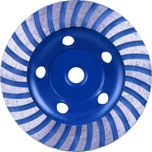 Rebolo diamantado turbo 4.1/2" 115mm rosca M14 931209 Kala
