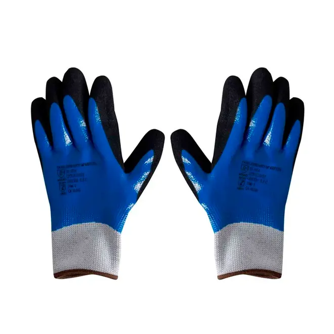 Luva nitrilica SS1014R CA 38646 Super Safety