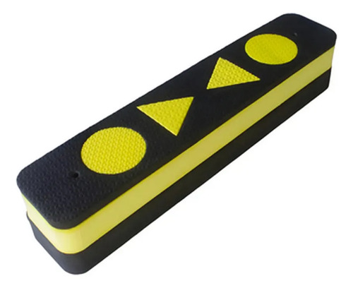 Protetor de para-choque 40X08X03cm (frente preta)