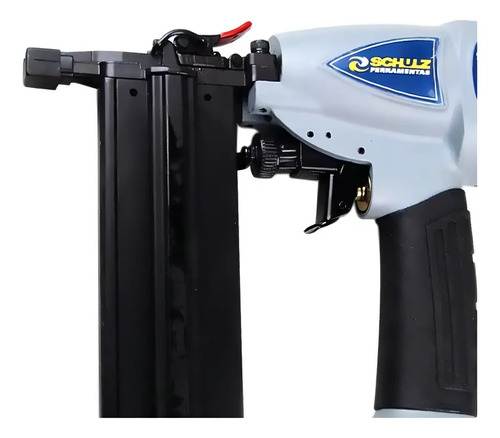 Grampeador Pneumatico SP1850F Manual N/Rotativa 120PSI Ar Comprimido 100 Grampos Schulz 92601050
