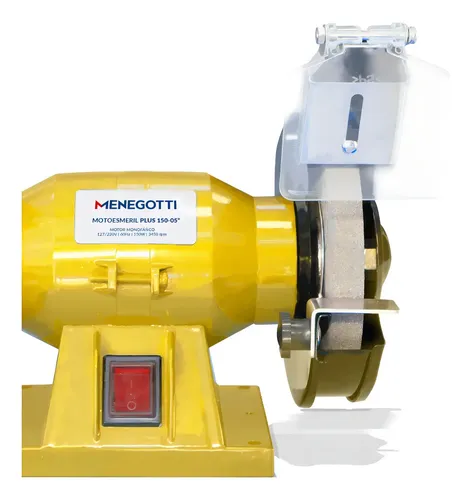 Motoesmeril 150-05 plus mono 1/4cv 127/220v 150w Menegotti 40760114
