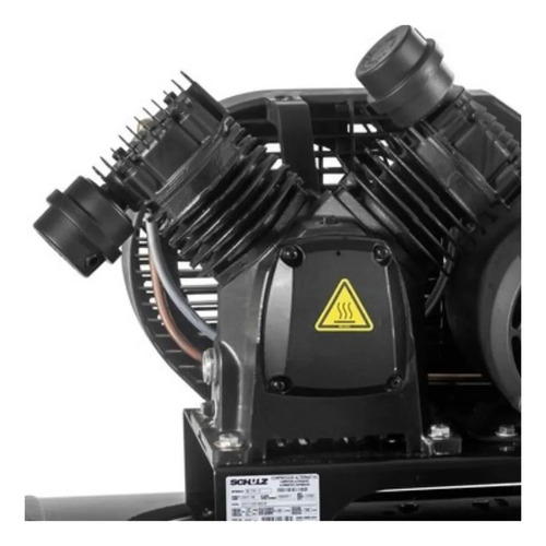 Compressor de Ar Estacionário Pistão CSV10PRO 110 I Motor Monofásico Aberto Industrial 2CV 127V 2P60Hz Schulz 92177520