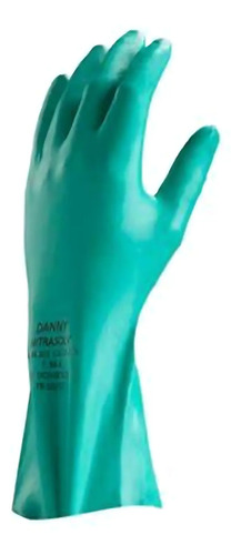 Luva nitrasolv verde com forro DA-36201 CA 25313 Danny