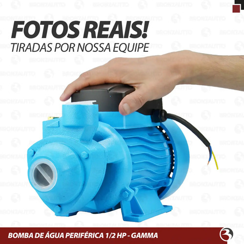 Eletrobomba poço/tanque/reserva d'água QB60 220v Gamma G2766/Br2